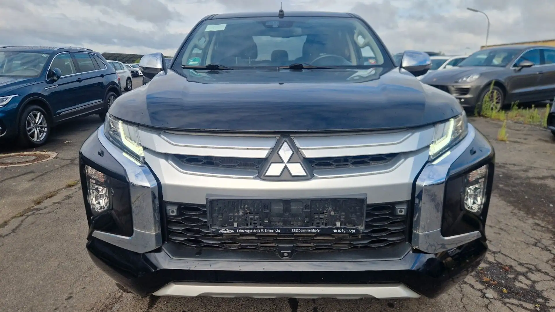 Mitsubishi L200 Top Doppelkabine 4WD Leder 360* Totwinkel Negro - 2
