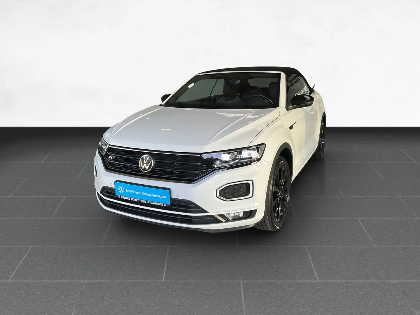 Volkswagen T-Roc Cabrio R Line 1.5 TSI DSG /Navi/LED/Sitzhz Weiß - 2