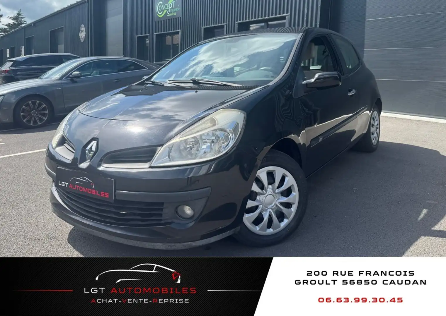 Renault Clio III 1.5 dCi 85ch Confort Expression Negro - 1
