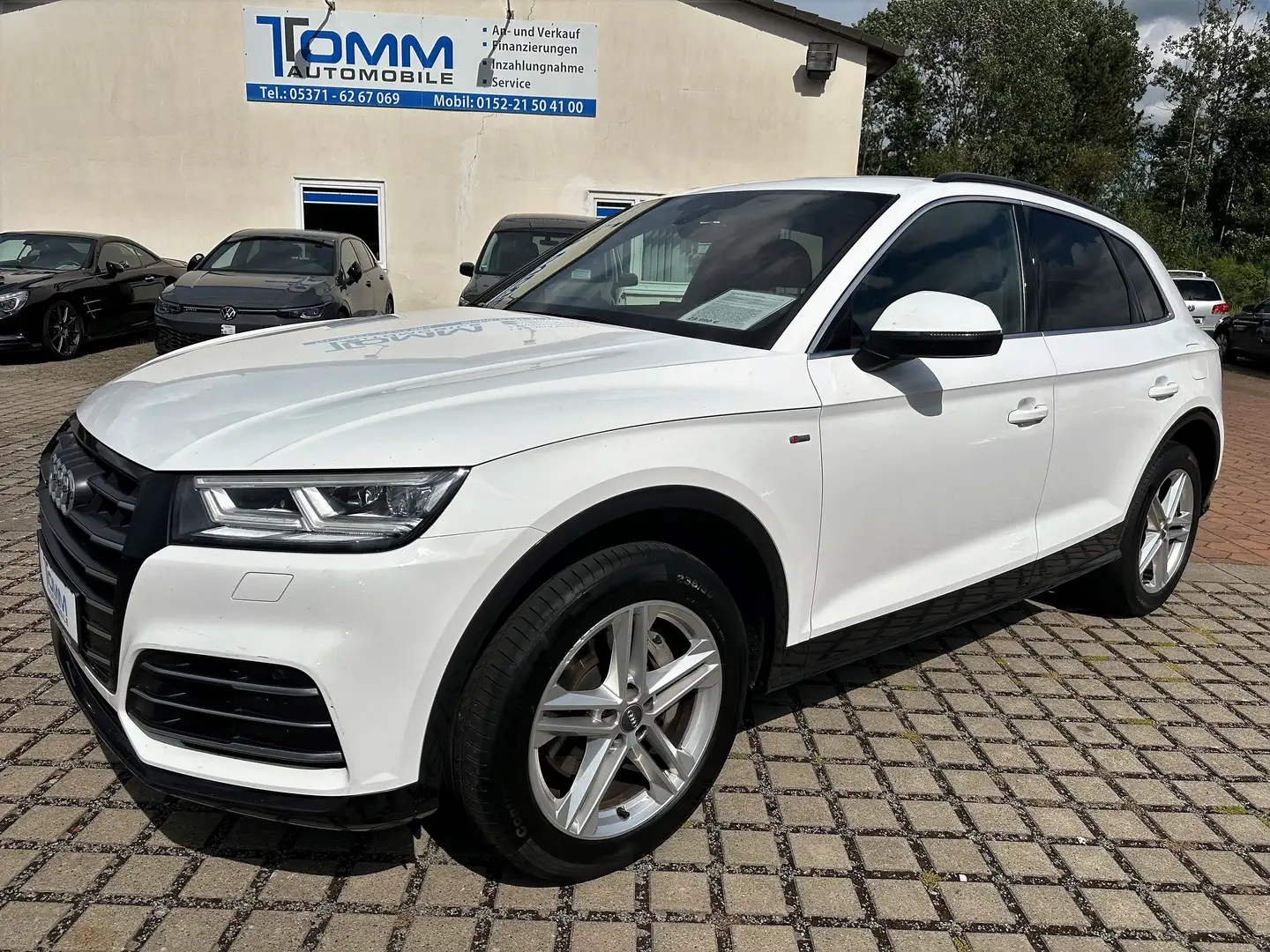 Audi Q5 55 TFSI e quattro sport S-Line / LED / AHK Weiß - 1
