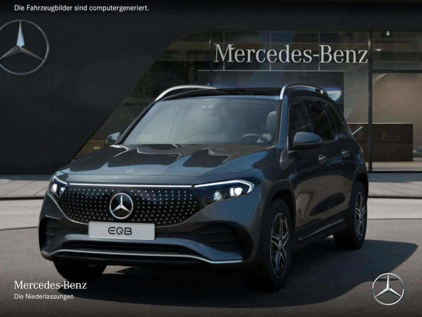 Mercedes-Benz EQB 250 AMG+PREMIUM+PANO+360+MEMORY+BURMESTER+HUD Grau - 2