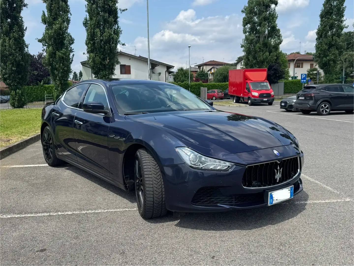 Maserati Ghibli 3.0 V6 350CV MOTORE DERIVAZIONE FERRARI+GARANZIA Modrá - 2