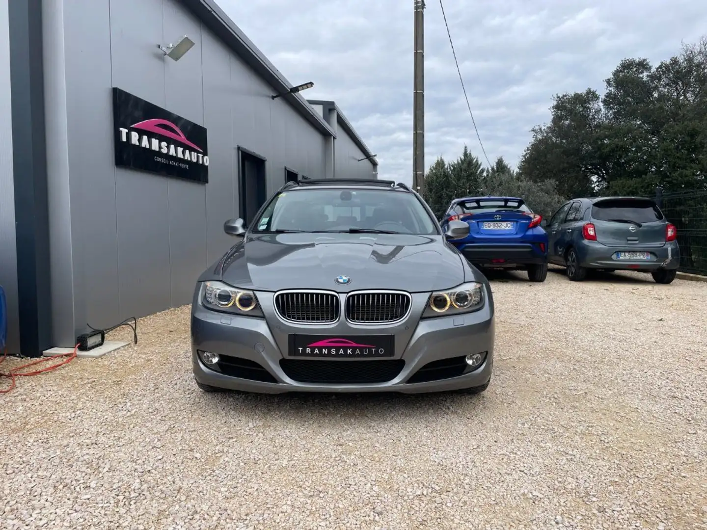 BMW 330 SERIE TOURING E91 LCI 330i xDrive 272 ch Edition E Gris - 2