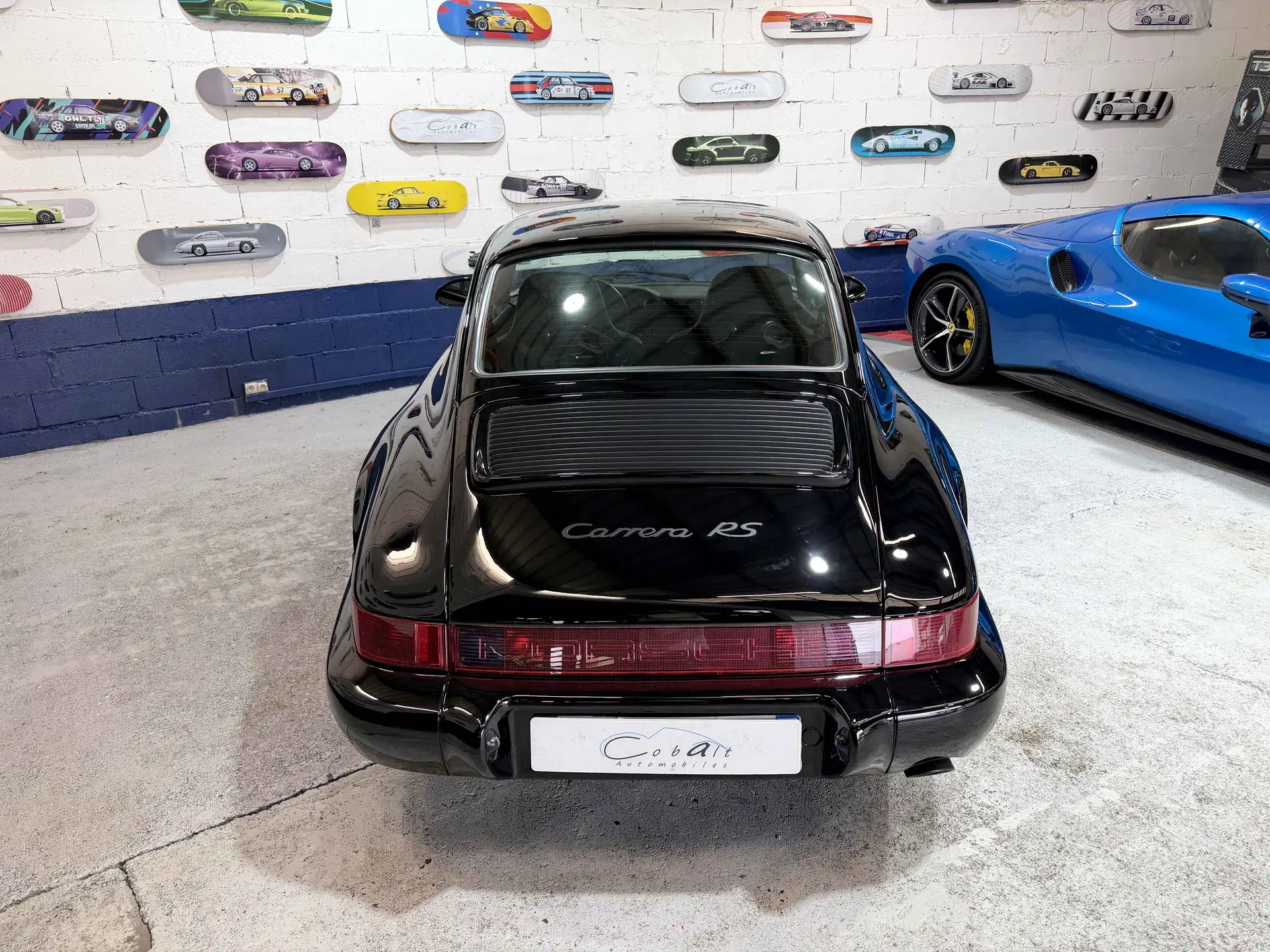 포르쉐 911 Carrera 4 Cabriolet 1992 검정 사진 4