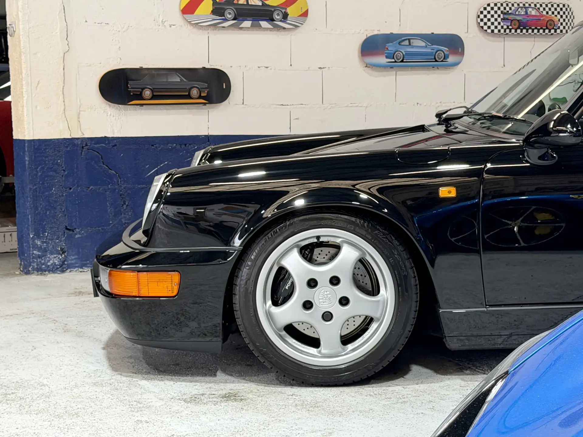 포르쉐 911 Carrera 4 Cabriolet 1992 검정 사진 7