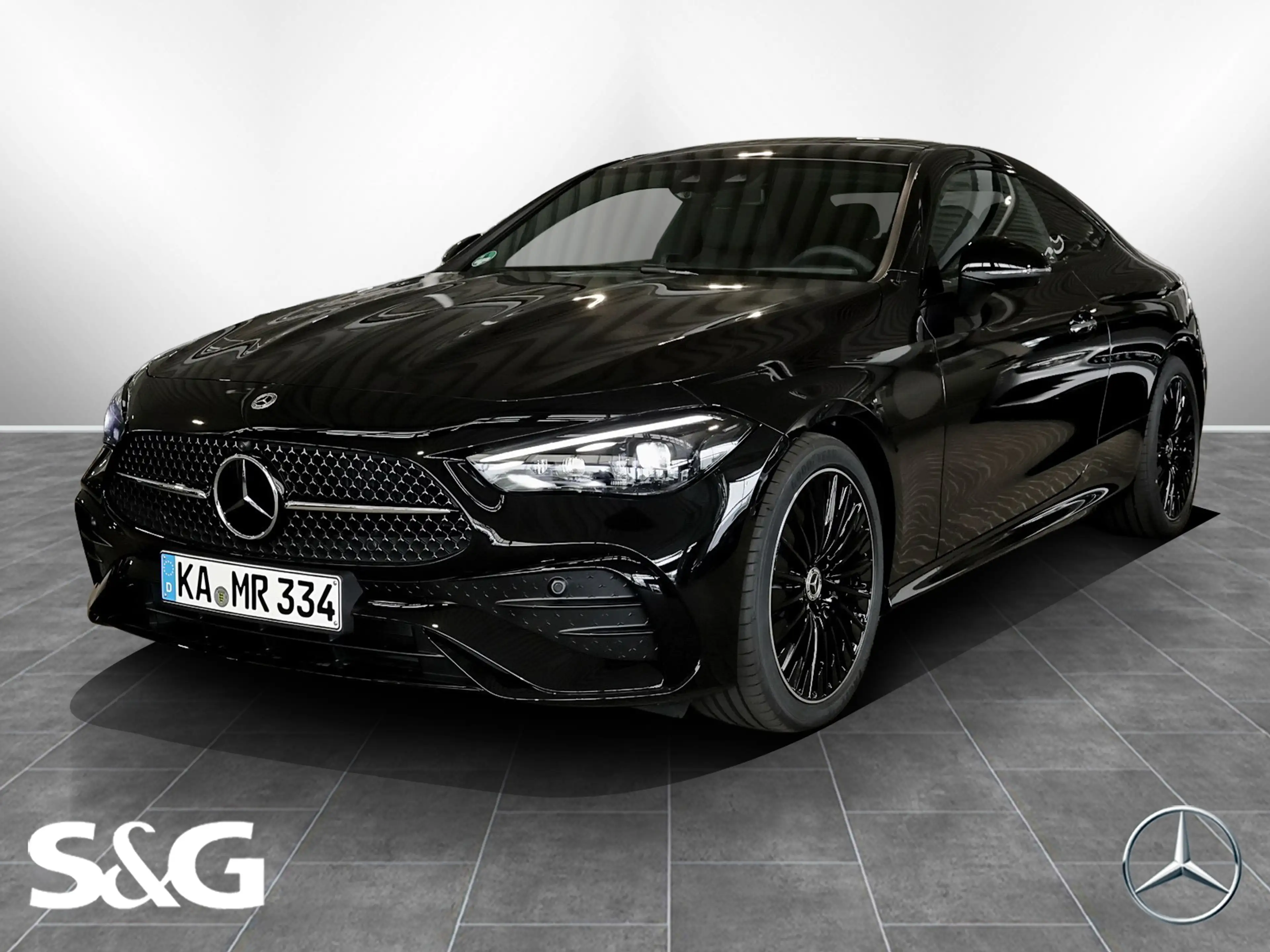 Mercedes-Benz CLE 300 4M Coupé AMG MBUX+360°+DIG-LED+Pano+Nigh