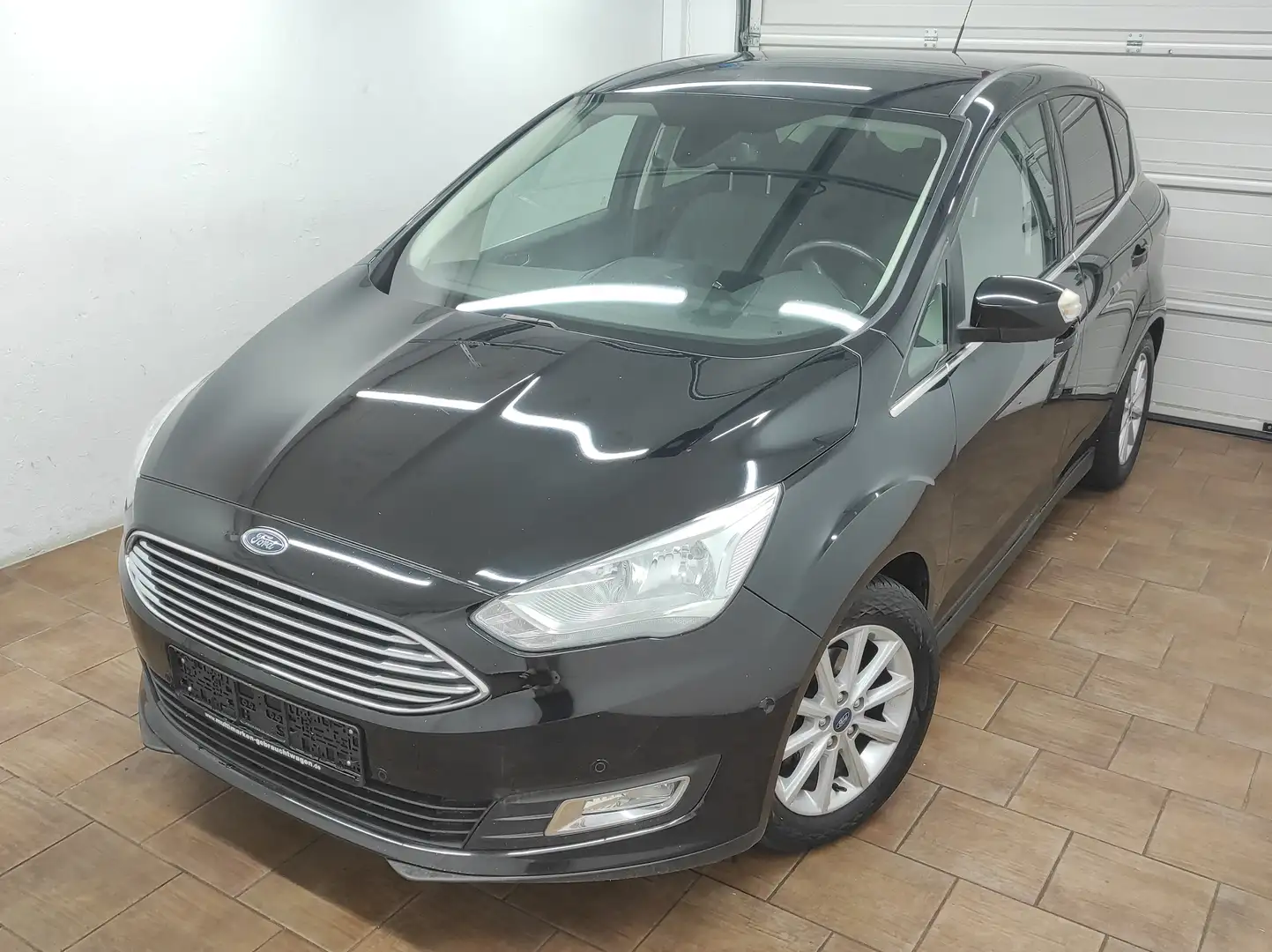 Ford C-Max Titanium NAVI AHK SHZ 1.0 ECO BOOST EURO-6 KLIMA Noir - 1