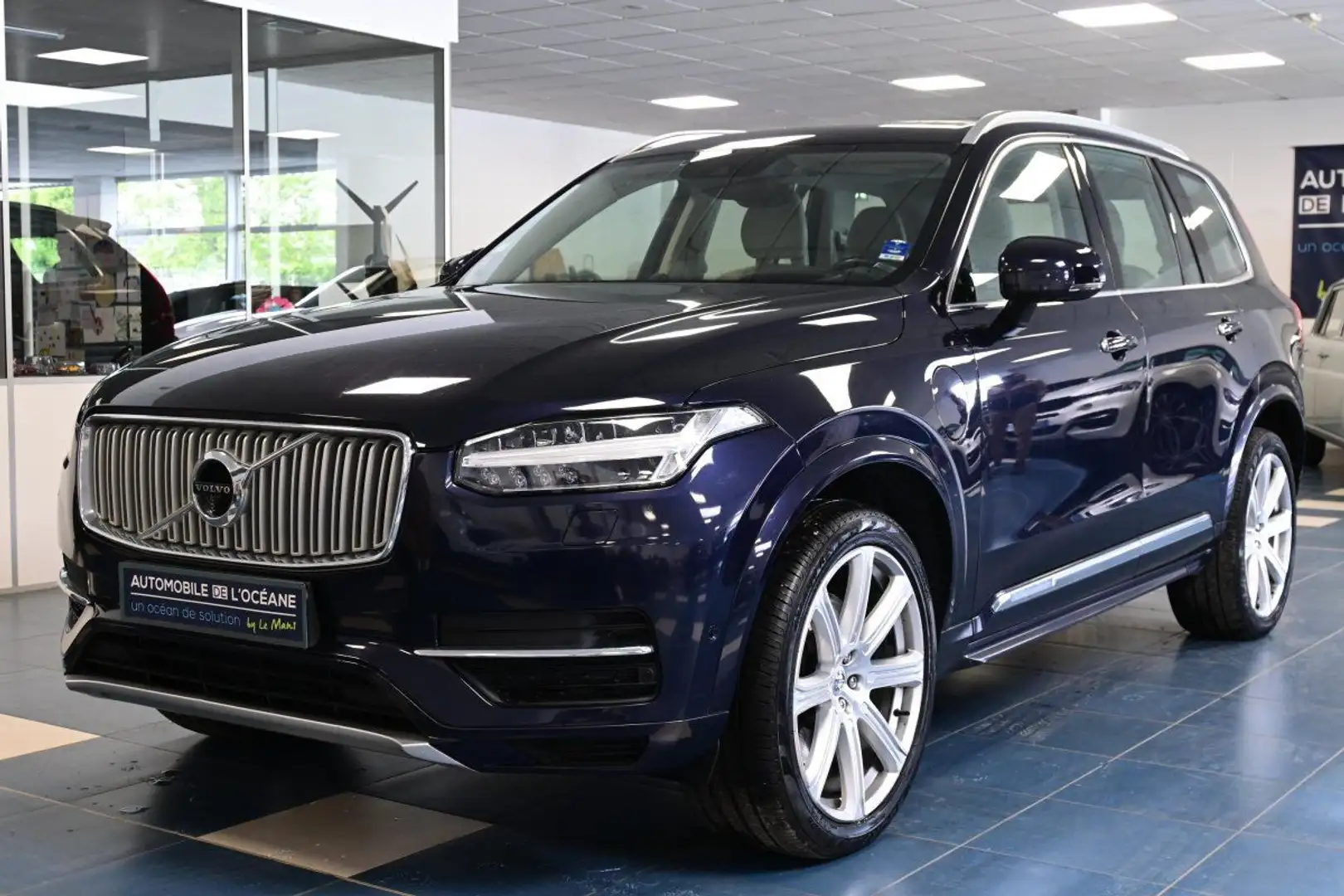 Volvo XC90 T8 Twin Engine 320+87 ch Geartronic 7pl Inscriptio Grau - 1
