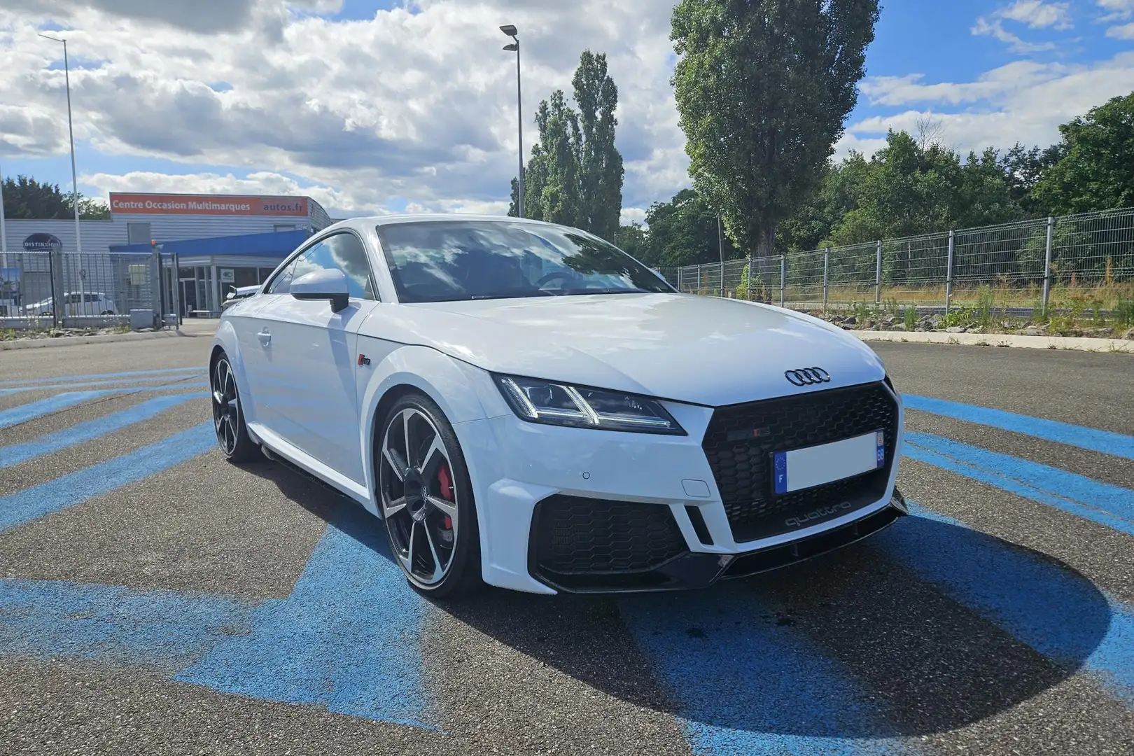 Audi TT RS RS Coupé Quattro 2.5 TFSI - 400 - S-tronic  - Mill Blanc - 2