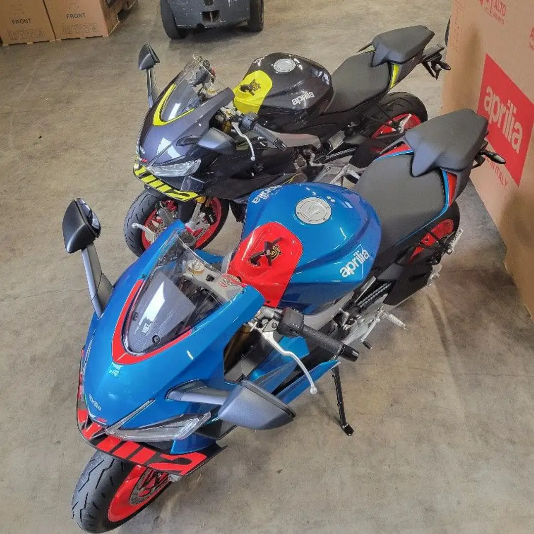 Aprilia RS 660 bundesweit lieferbar. Blu/Azzurro - 2
