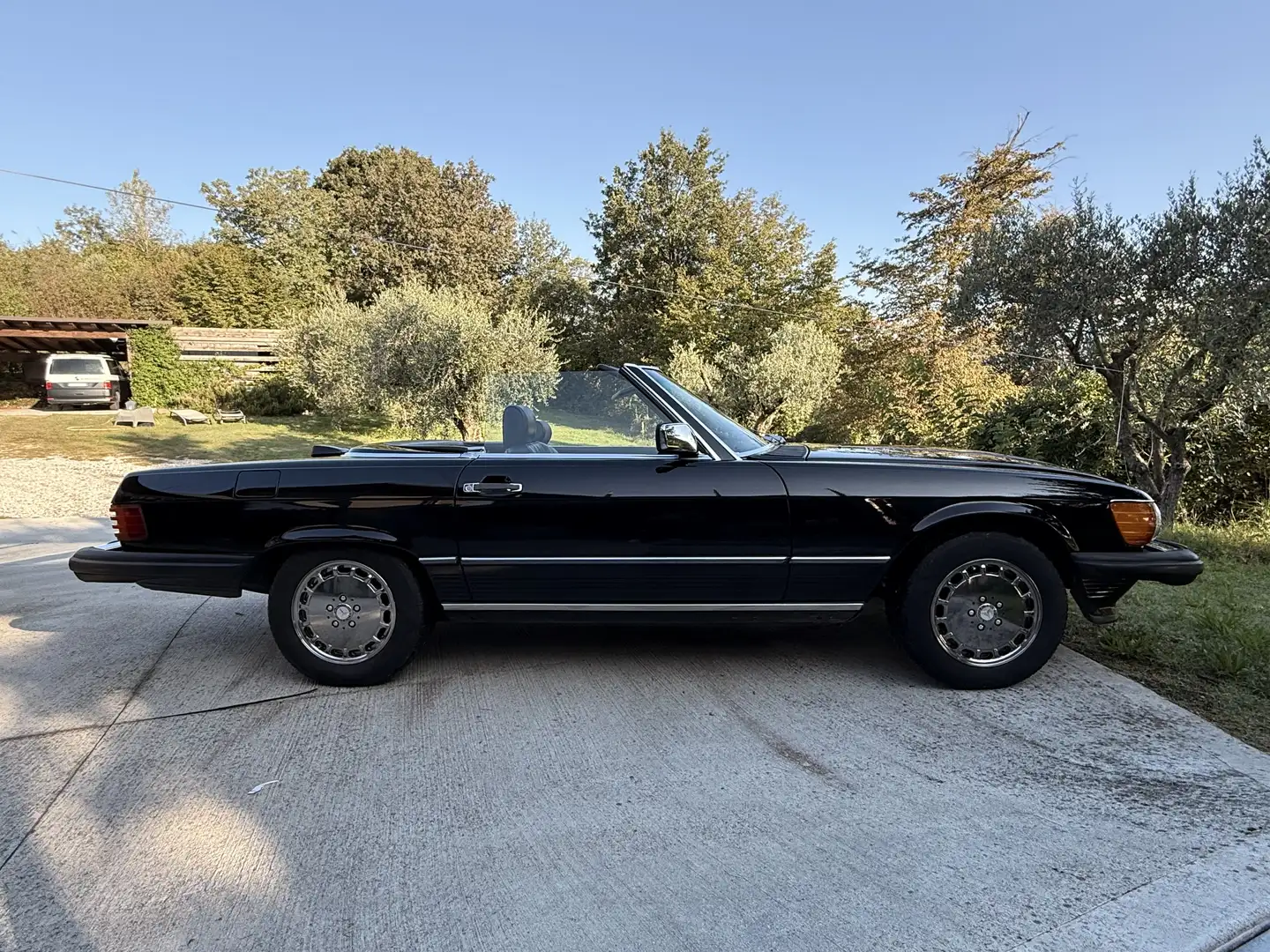 Mercedes-Benz SL 560 Nera interno pelle nera molto bella , hard top Nero - 1