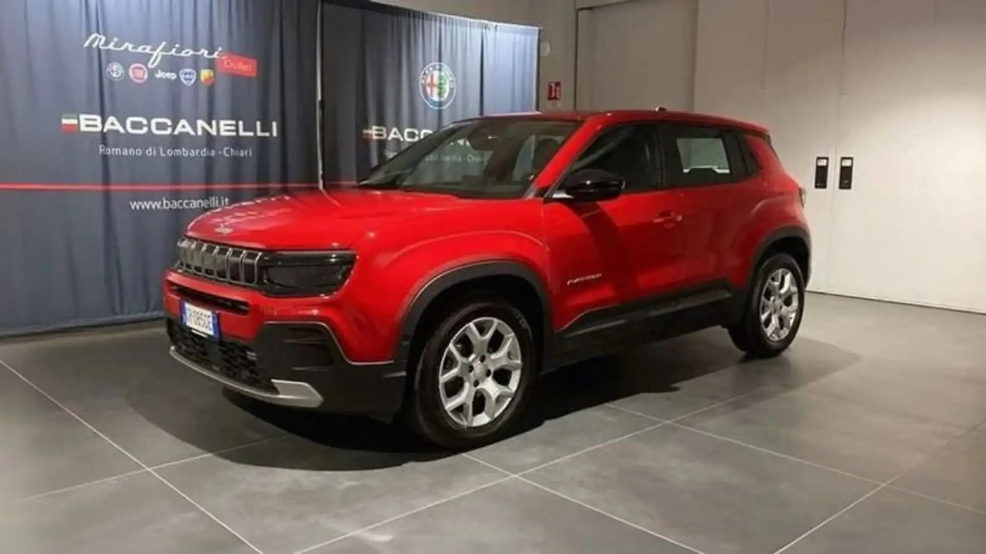 Jeep Avenger 1.2 Turbo Altitude Czerwony - 1