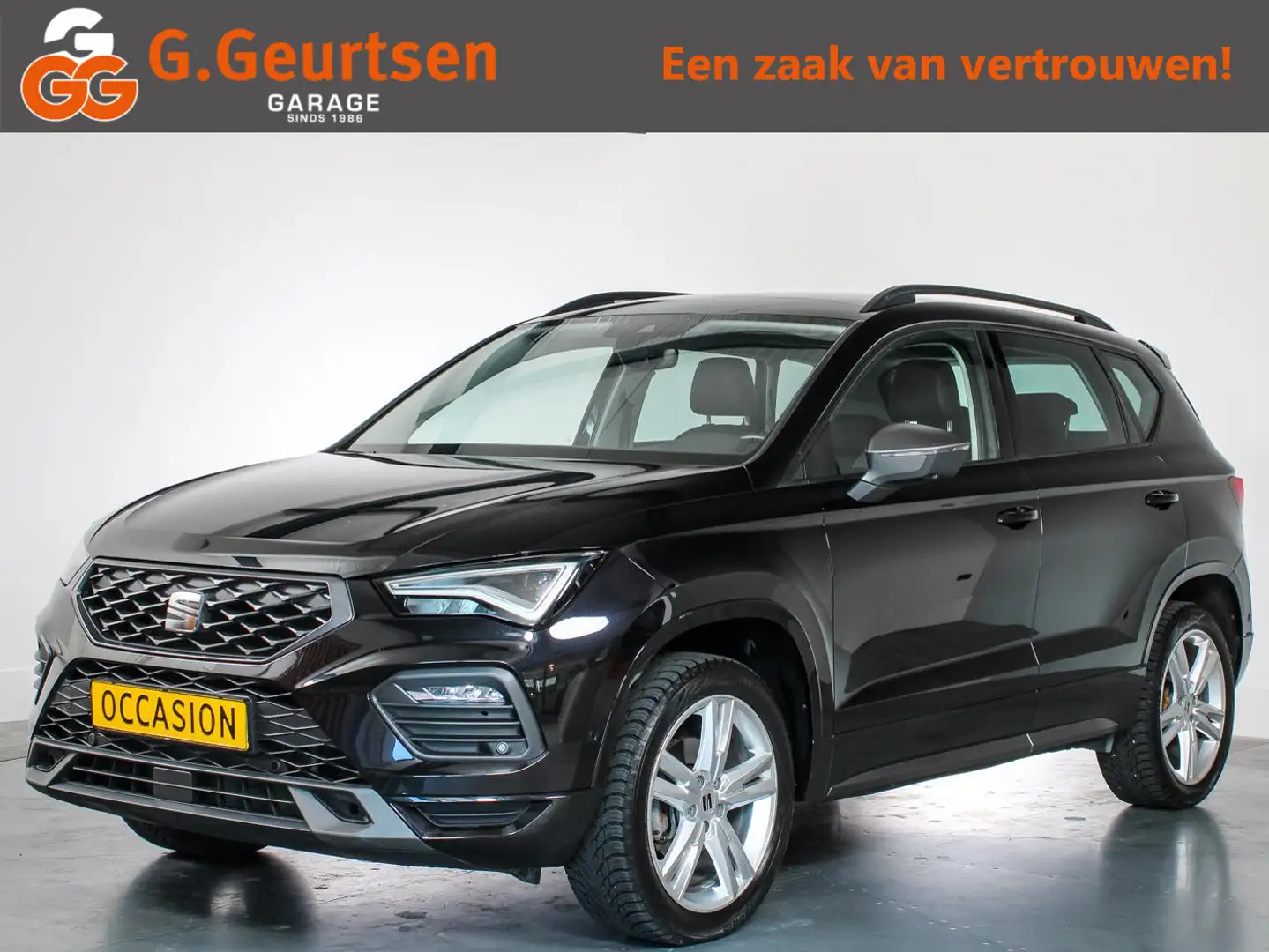 SEAT Ateca 1.5 TSI Business Intense FR-line, LED, Virtual, Cr Zwart - 1