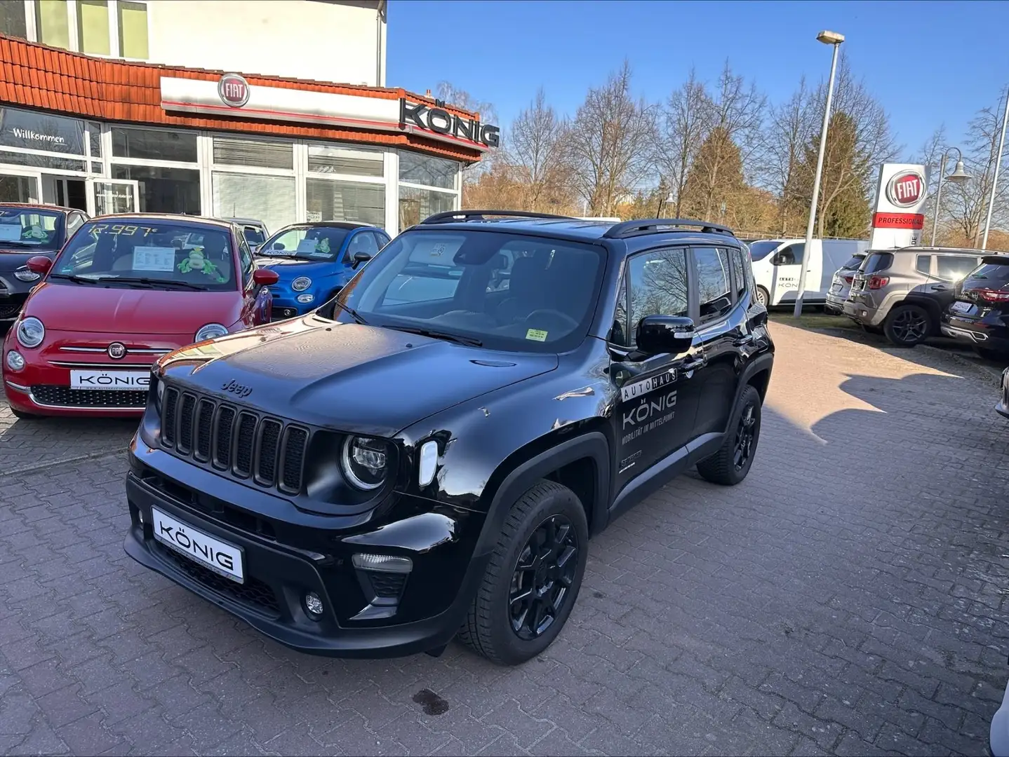 Jeep Renegade 1.3 PHEV Up Automatik 4x4 Klima* Schwarz - 1