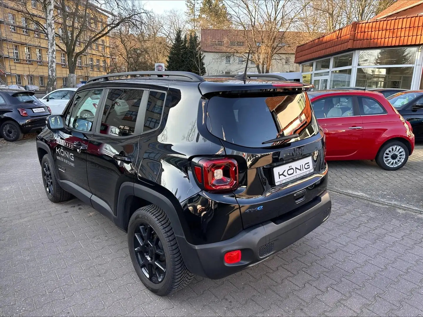 Jeep Renegade 1.3 PHEV Up Automatik 4x4 Klima* Noir - 2