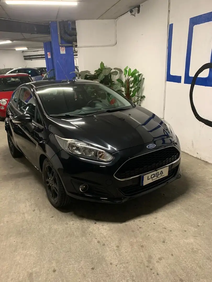 Ford Fiesta Fiesta 1.4 3 porte Bz.- GPL Black & White Edition Nero - 2