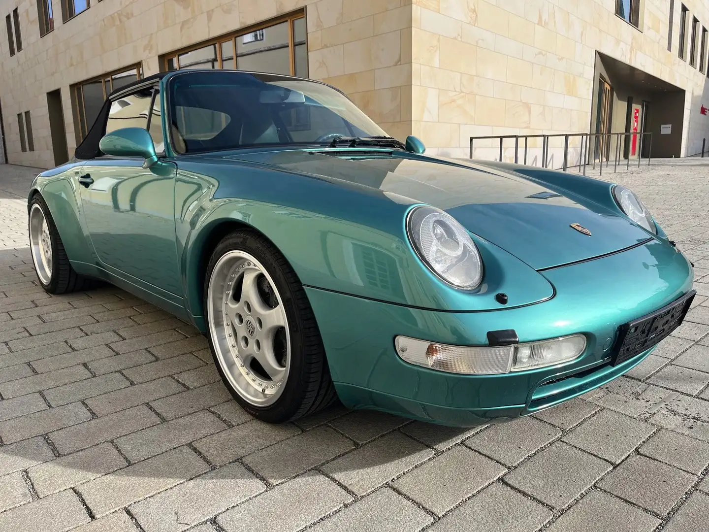 Porsche 993 Carrera,Cabrio,Erstlack,VarioRam,56998 km Vert - 2