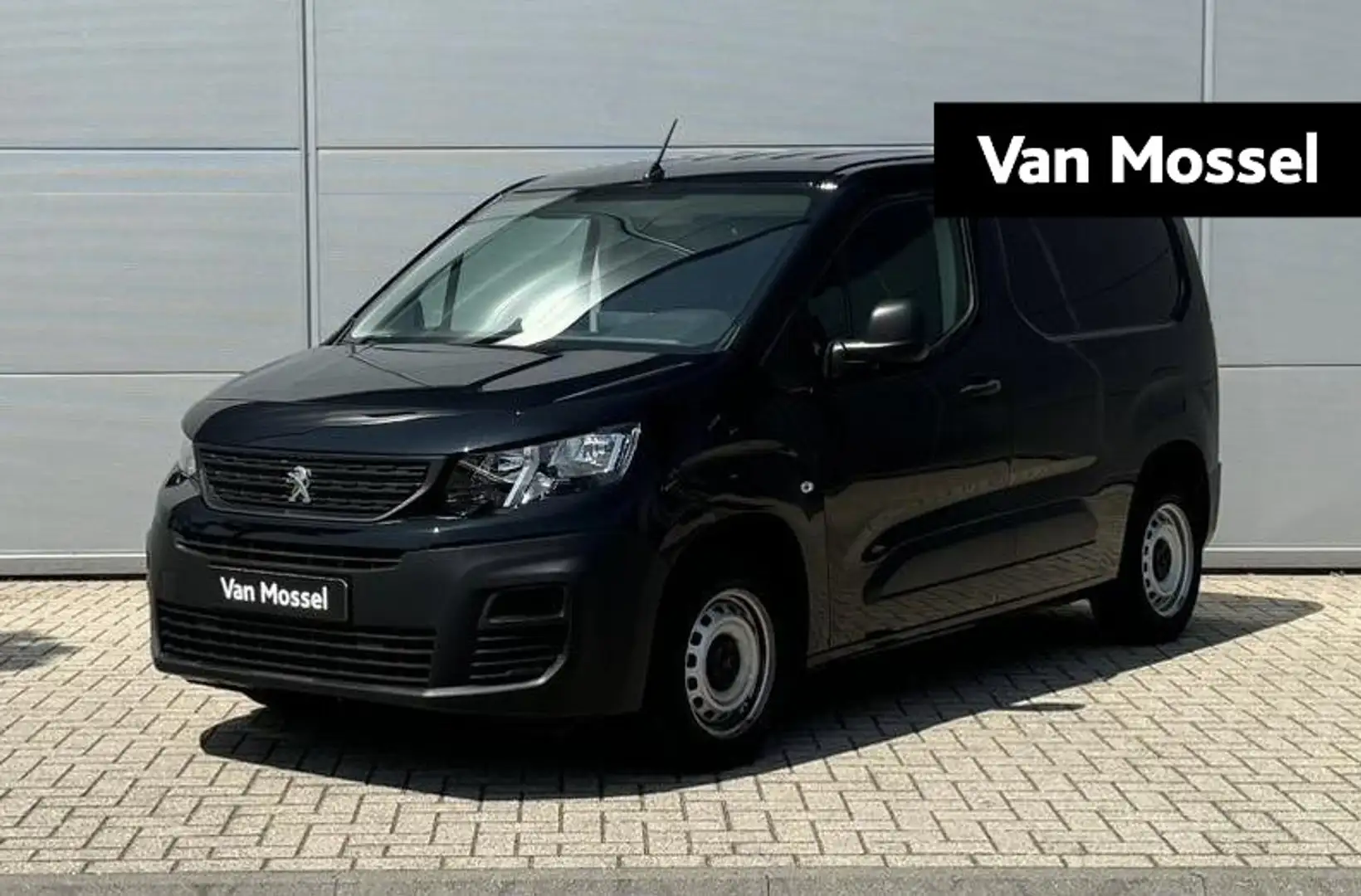Peugeot Partner 1.5 BlueHDi 100 S&S L1 | Airco | DAB | Passagiersb Zwart - 1