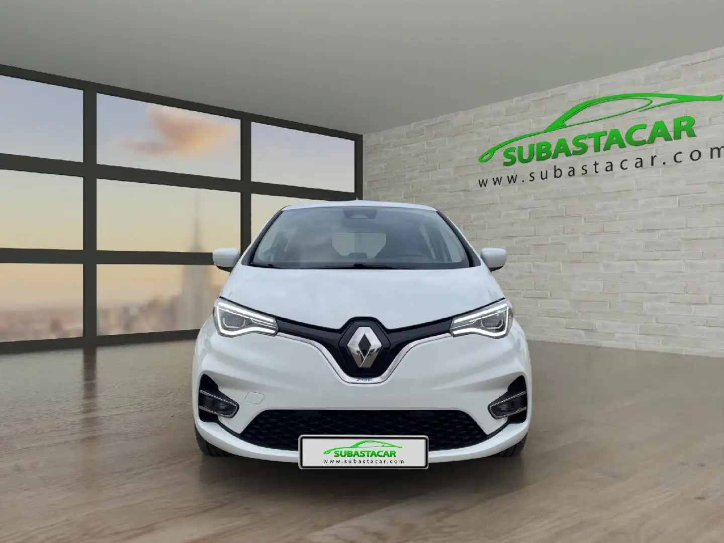 Renault ZOE Intens 100 kW R135 Batería 50kWh Blanco - 2