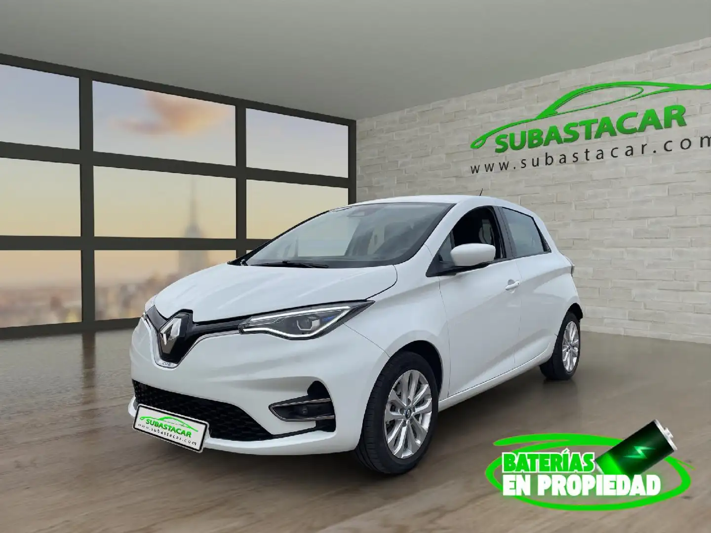 Renault ZOE Intens 100 kW R135 Batería 50kWh Blanco - 1