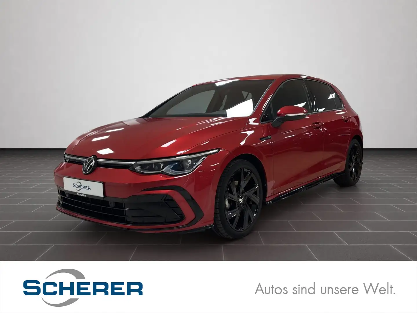 Volkswagen Golf VIII 1.5 eTSI R-Line DSG NAVI ACC APP PDC S Rot - 1