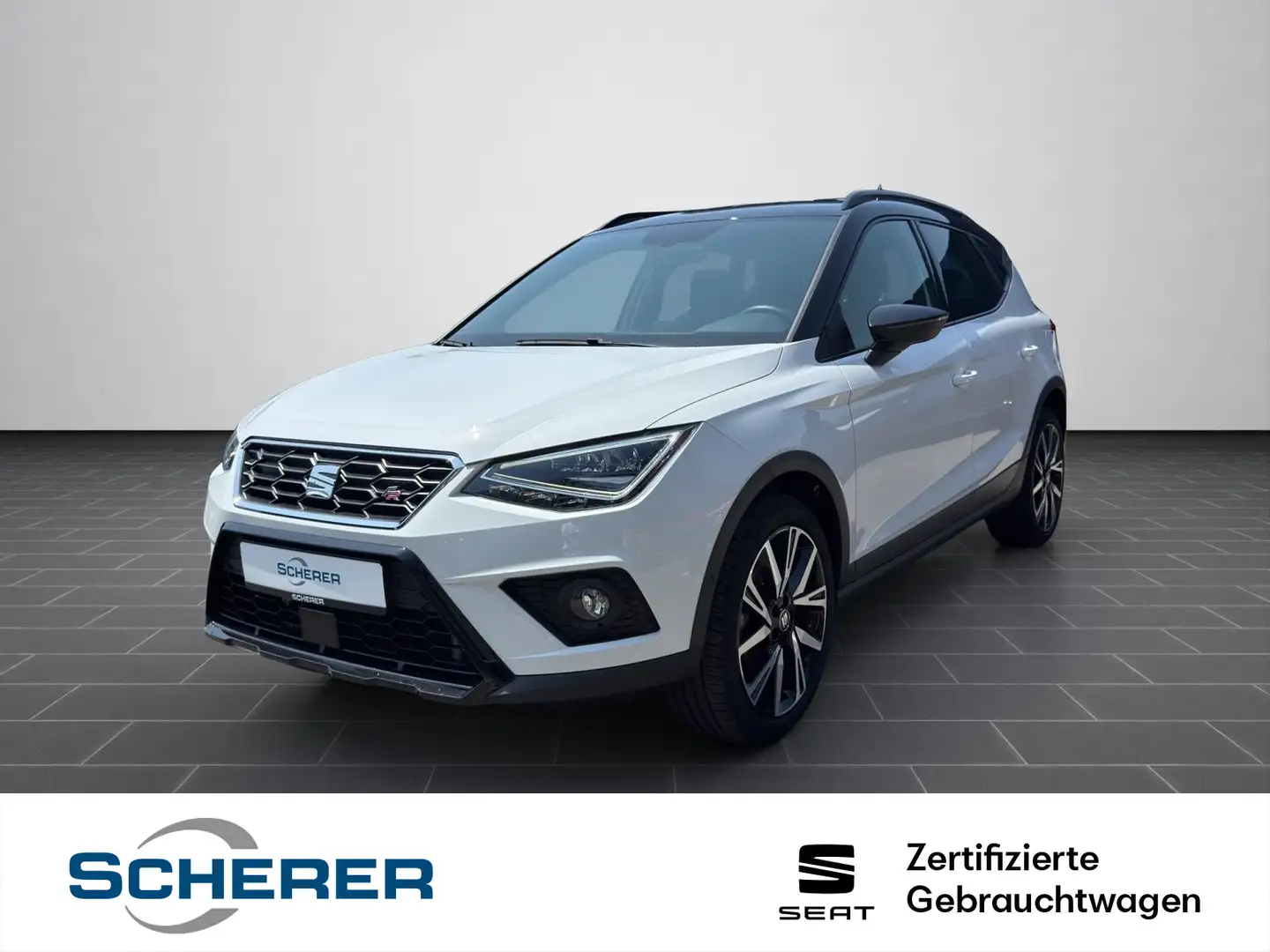 SEAT Arona 1.5 TSI DSG FR LED NAVI AHK Alb - 1