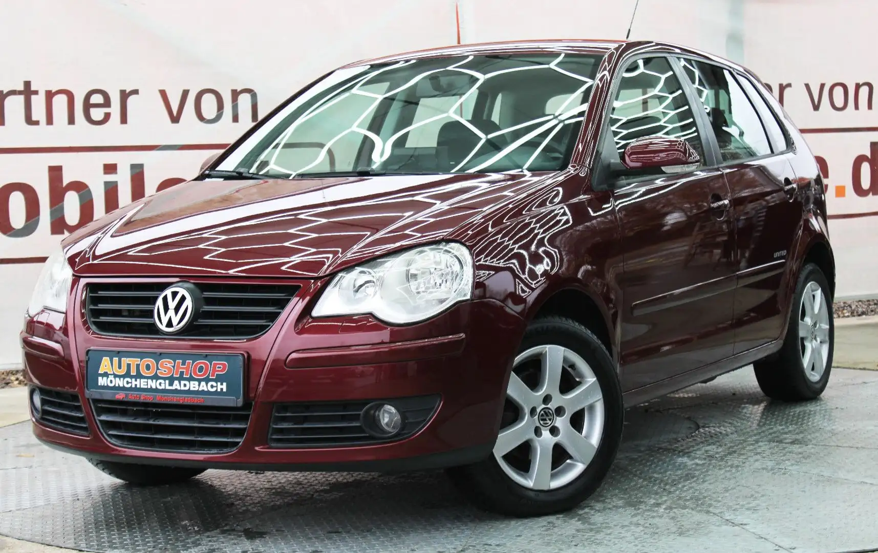 Volkswagen Polo 1.4*Inspekt. Neu*Tempomat*PDC*Sitzheizung* Rouge - 1