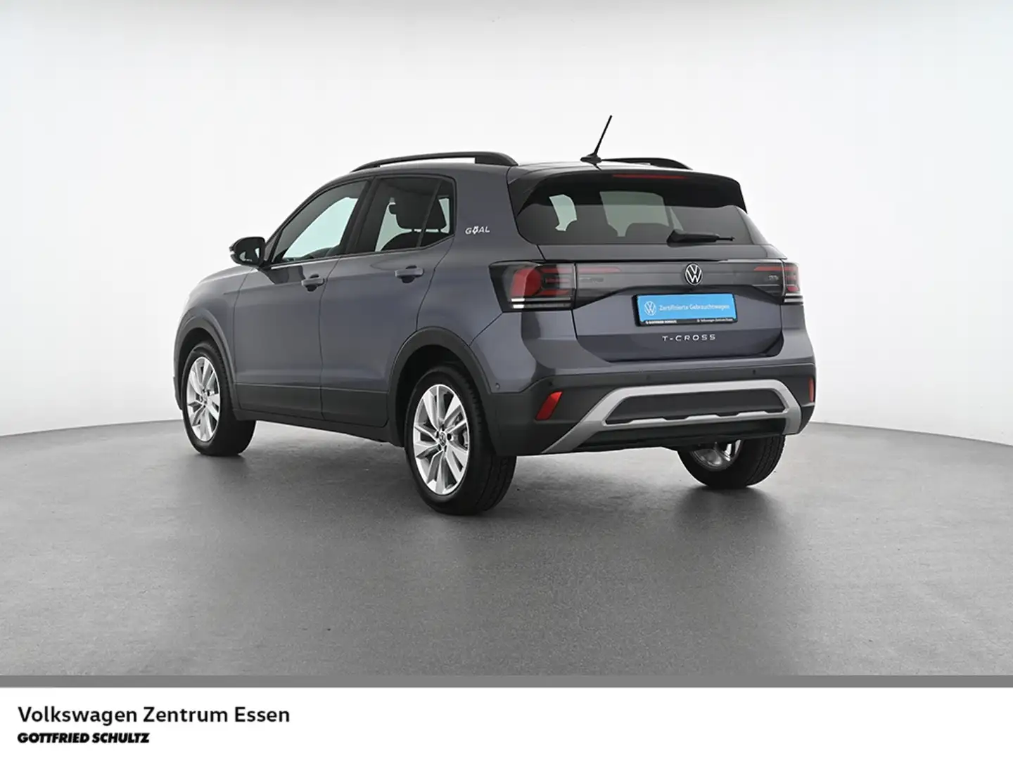 Volkswagen T-Cross Goal TSI DSG AHK LED R-Kamera Navi Grau - 2