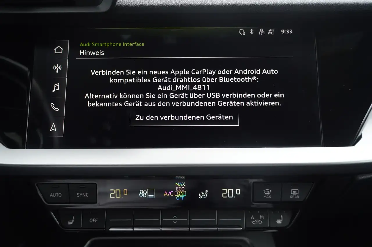 Audi A3 Sportback 1.4 eTFSI LED Navi AHK Klimaaut., миниатюра 21