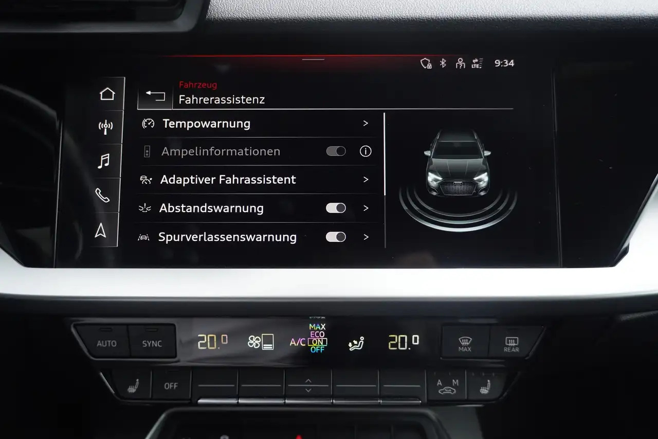 Audi A3 Sportback 1.4 eTFSI LED Navi AHK Klimaaut., миниатюра 23