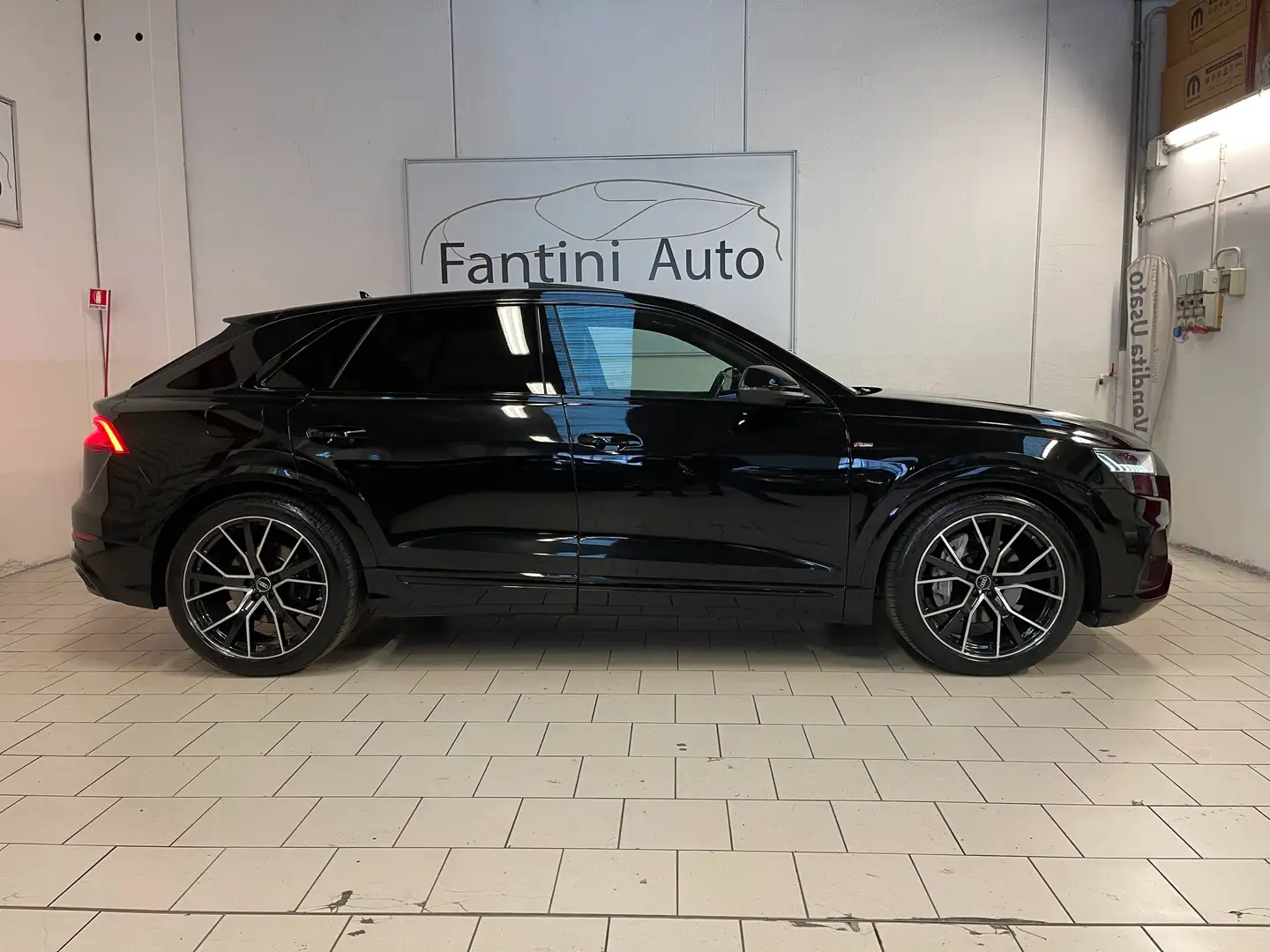 Audi Q8 S Line Sport 50 TDI 286cv mhev quattro-LEGGI SOTTO Nero - 2