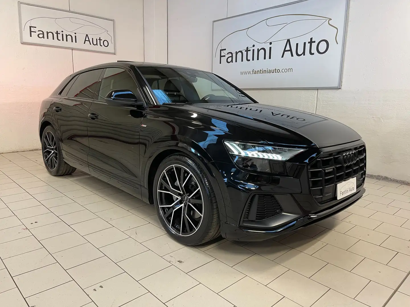 Audi Q8 S Line Sport 50 TDI 286cv mhev quattro-LEGGI SOTTO Nero - 1