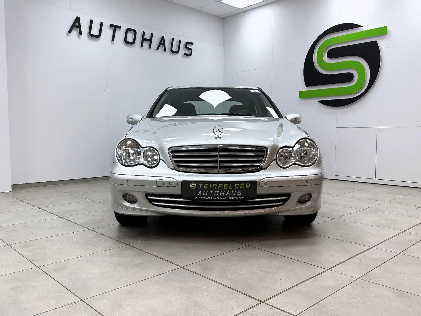 Mercedes-Benz C 230 Limousine TEMPOMAT / TÜV NEU Argintiu - 2
