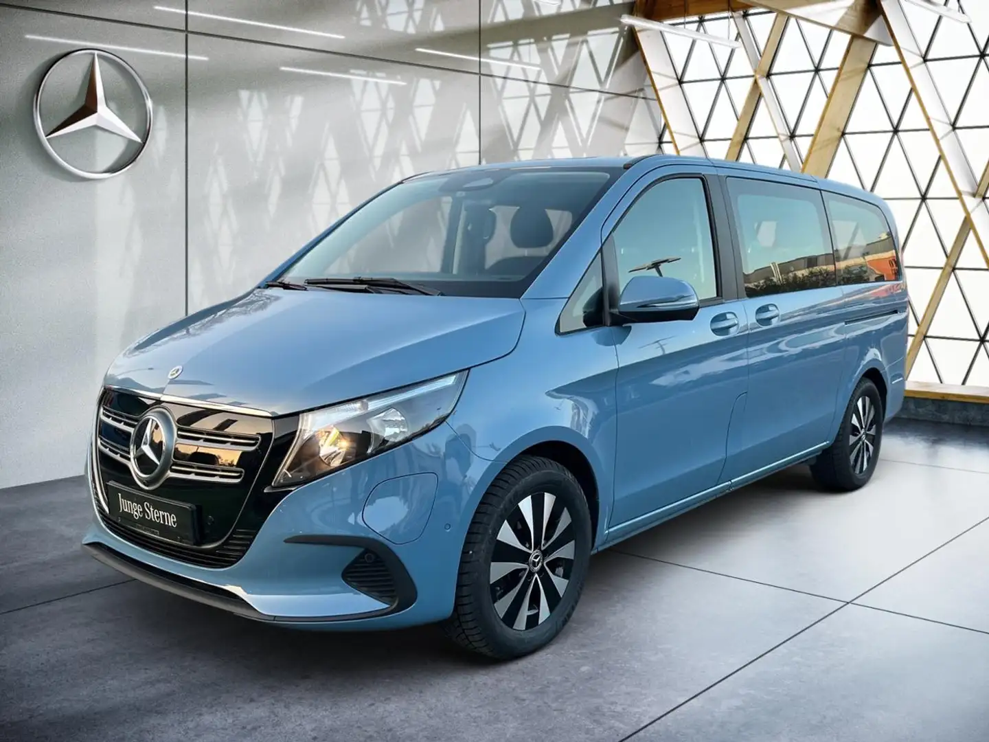 Mercedes-Benz EQV 300 Lang Kamera*Distronic*Pre-Safe*SitzHz*** Bleu - 2