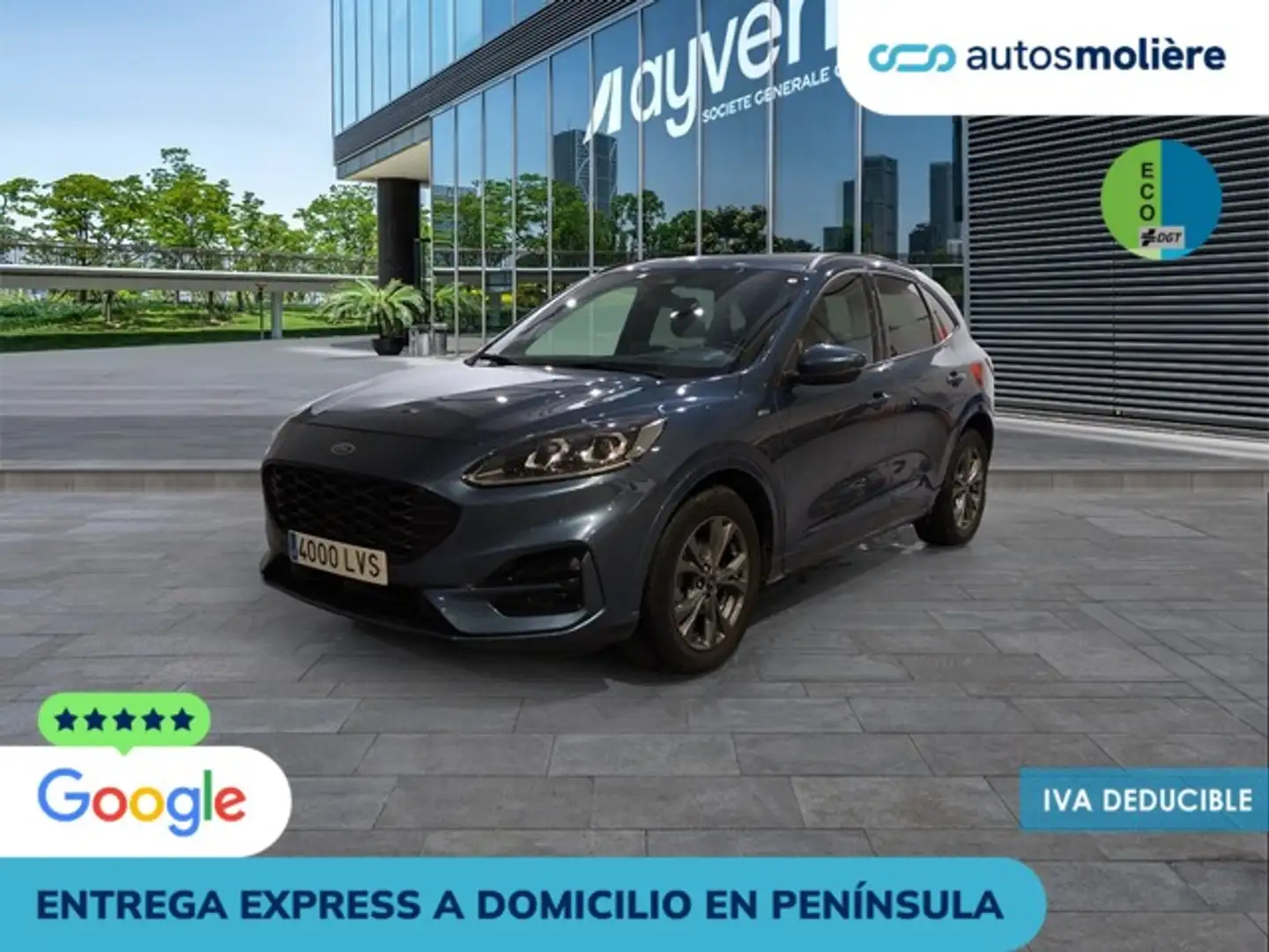 Ford Kuga 2.5 Duratec FHEV ST-Line 4x2 Aut. Bleu - 1