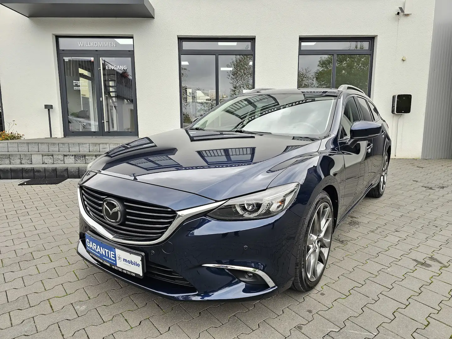 Mazda 6 2.5 Kizoku Intense LEDER Head-Up NAVI AHK Bleu - 1