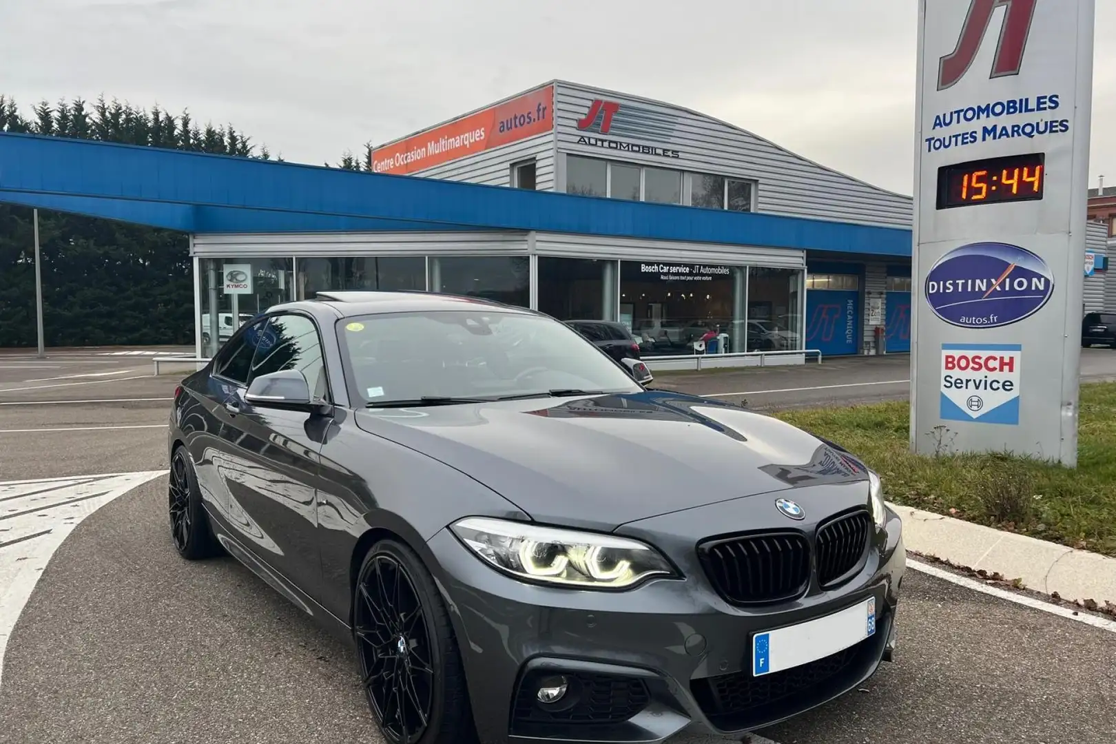 BMW 220 220d Coupé - BVA Sport  COUPE F22 F87 LCI M Sport PHASE 2 Grau - 1