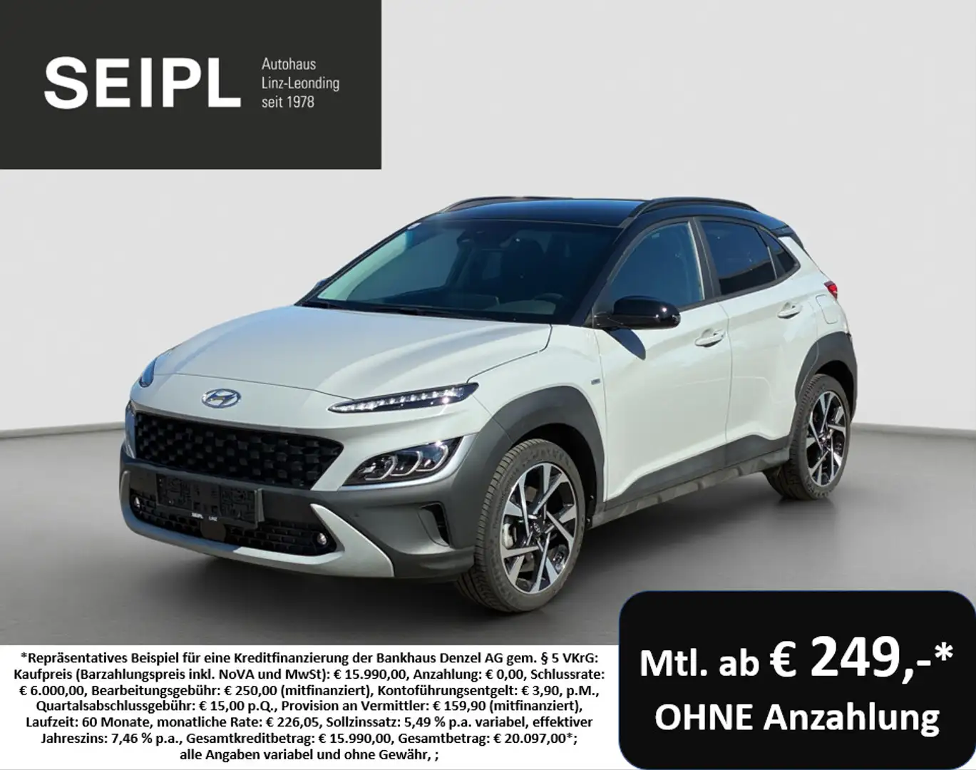 Hyundai KONA Kona 1,0 T-GDi 48V 2WD Edition 30 Plus Grau - 1