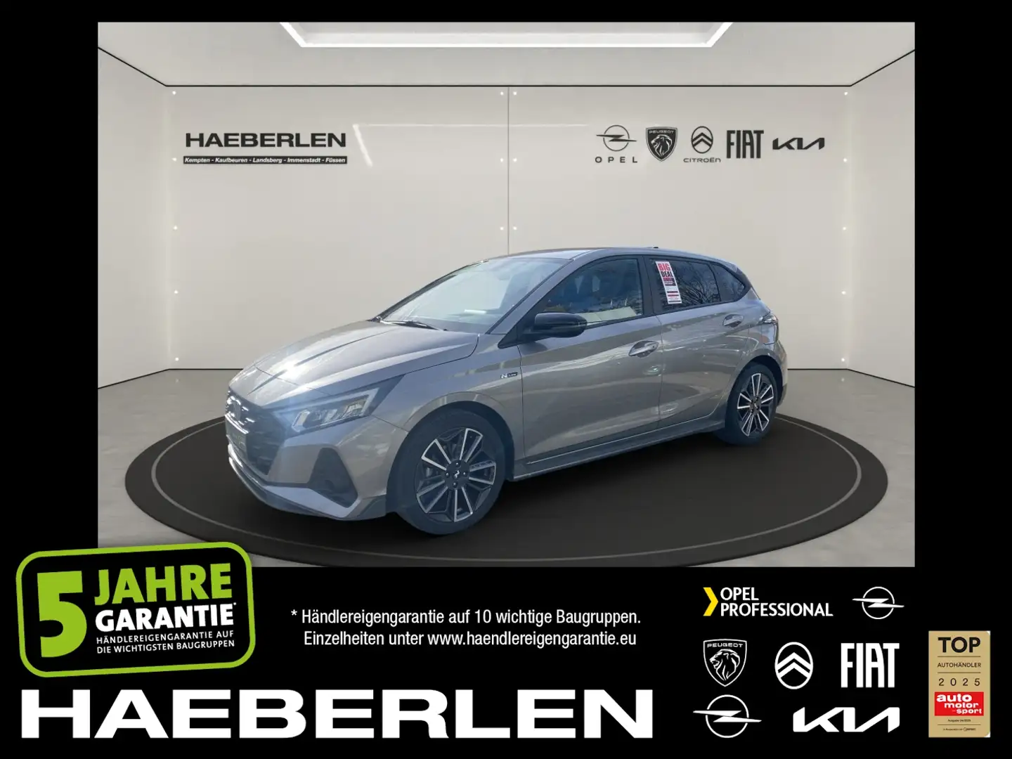 Hyundai i20 1.0 T-GDI - N Line LED*KAMERA*NAVI*Sitzh* Silber - 1