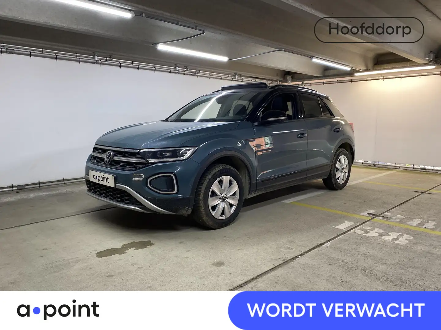 Volkswagen T-Roc 1.5 TSI Style 150 pk Automaat (DSG) | Verlengde ga Blauw - 1