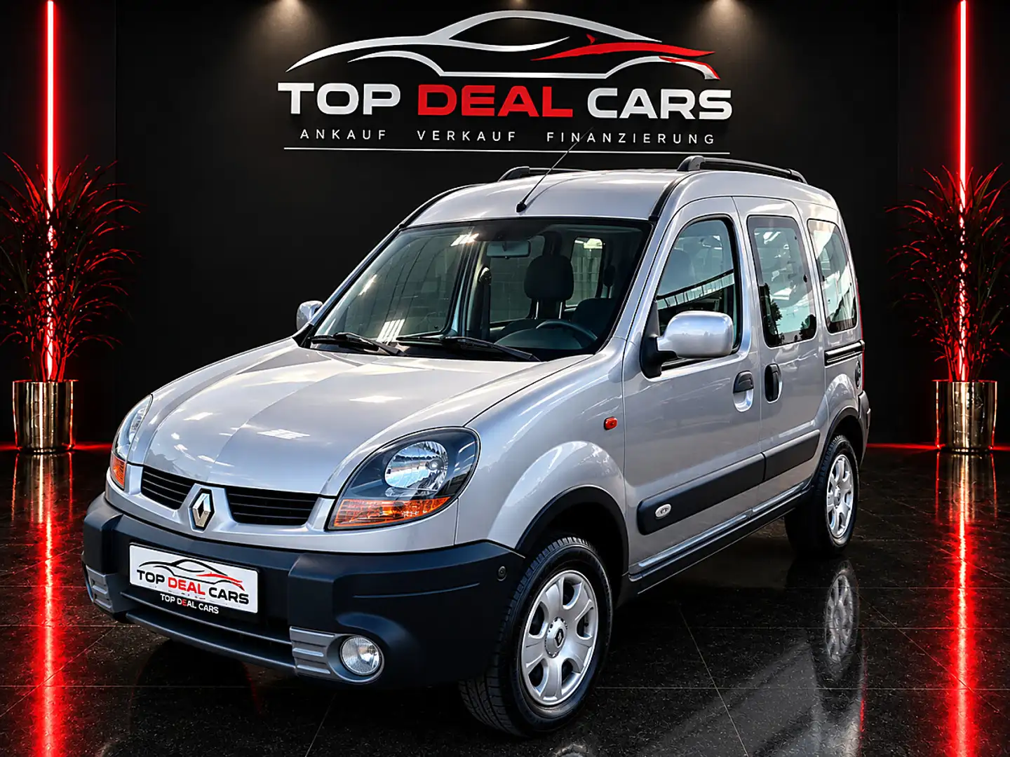 Renault Kangoo Expression 1,9 dCi 4x4 nur 53.000km** Grau - 1