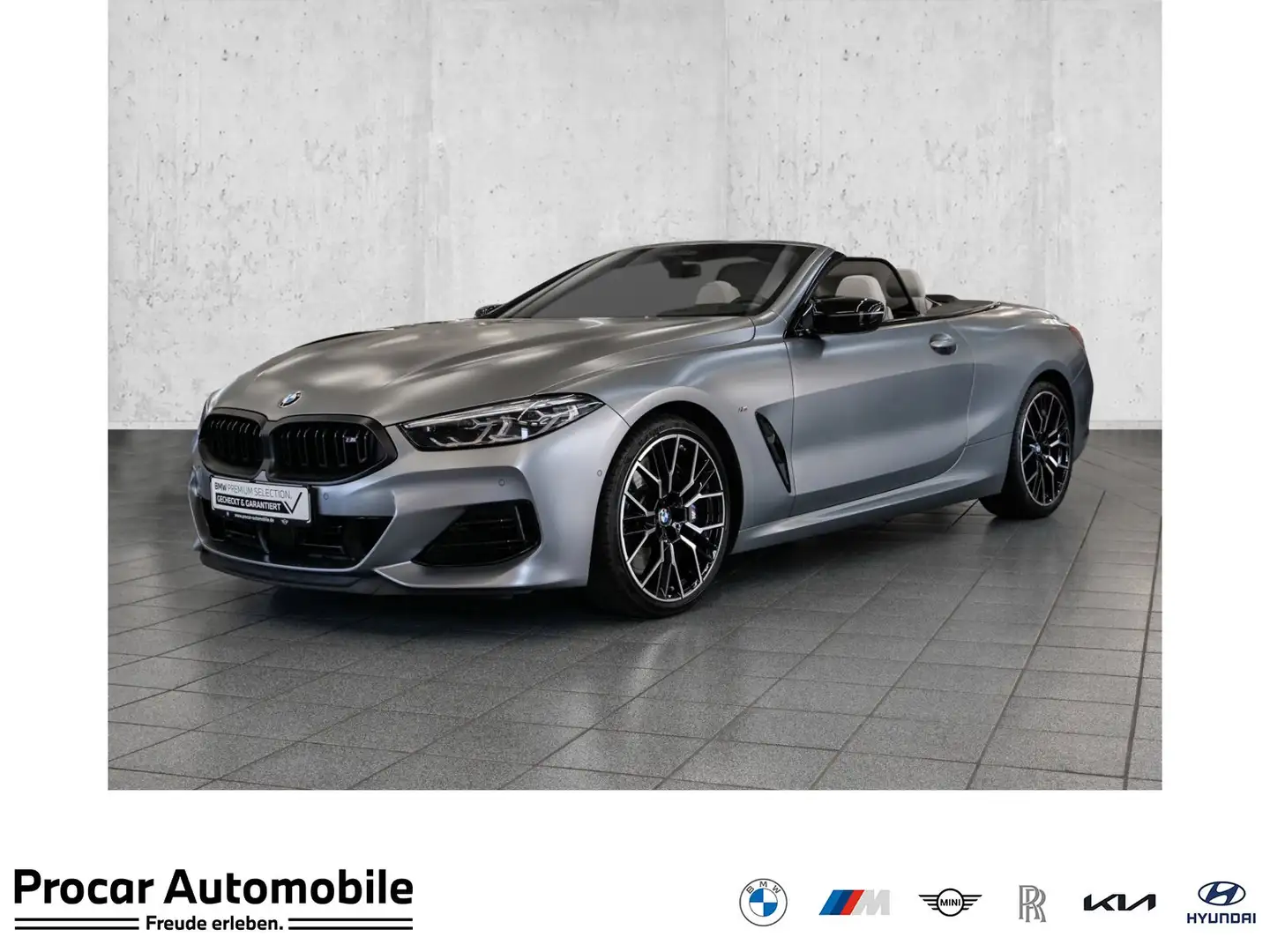 BMW M850 i xDrive M-Sport Aut Nav HuD LED Drive+Park Komfzg Grau - 1