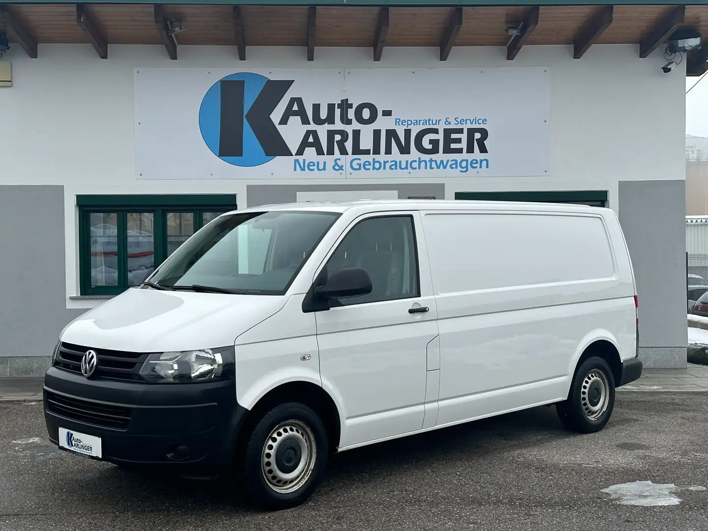 Volkswagen T5 Transporter Kasten LR 2,0 TDI Entry Blanc - 2