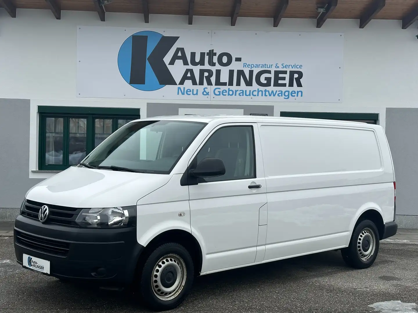 Volkswagen T5 Transporter Kasten LR 2,0 TDI Entry Blanc - 1