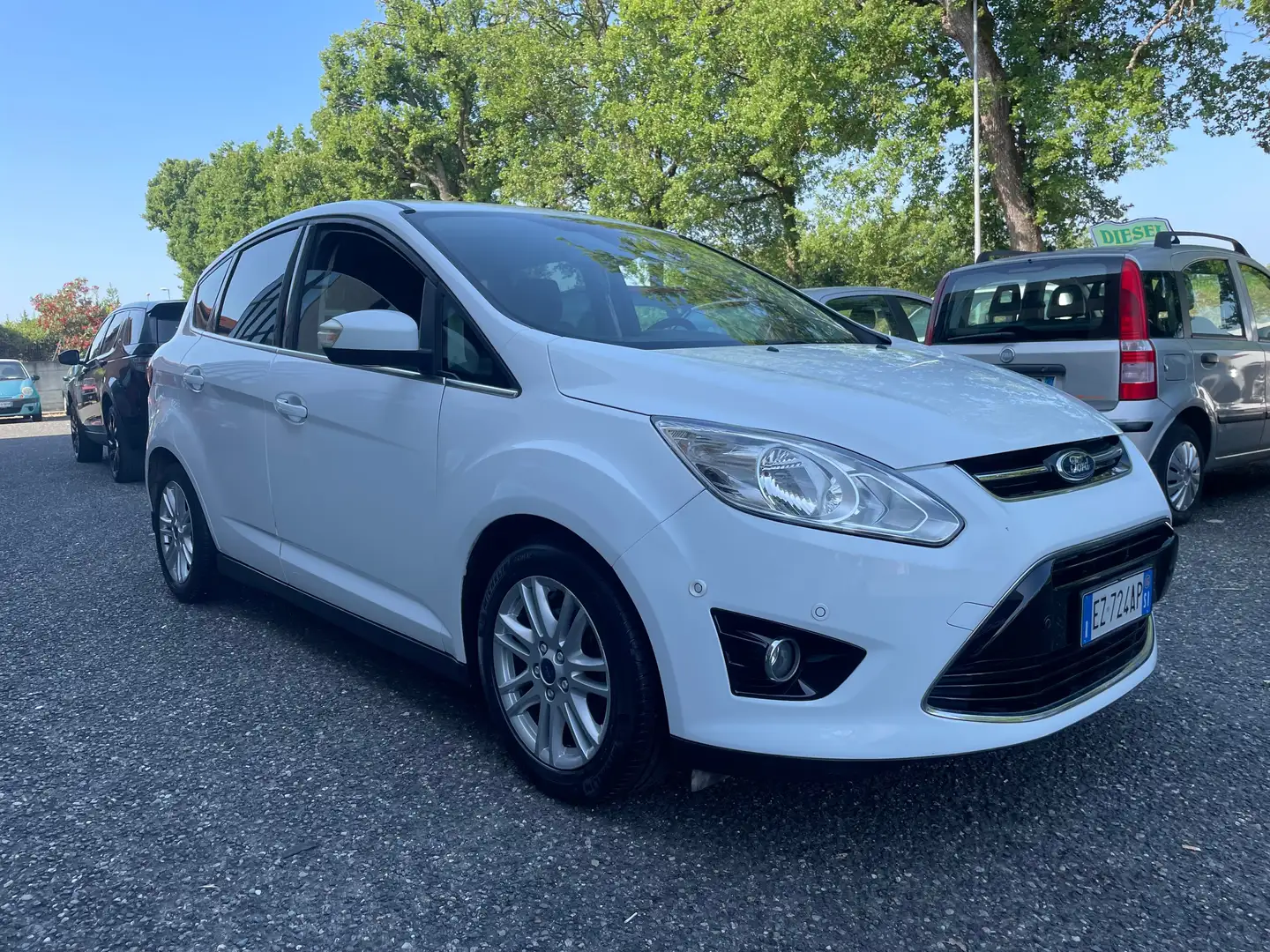 Ford C-Max 1.6 tdci Titanium 115cv dpf Bianco - 2