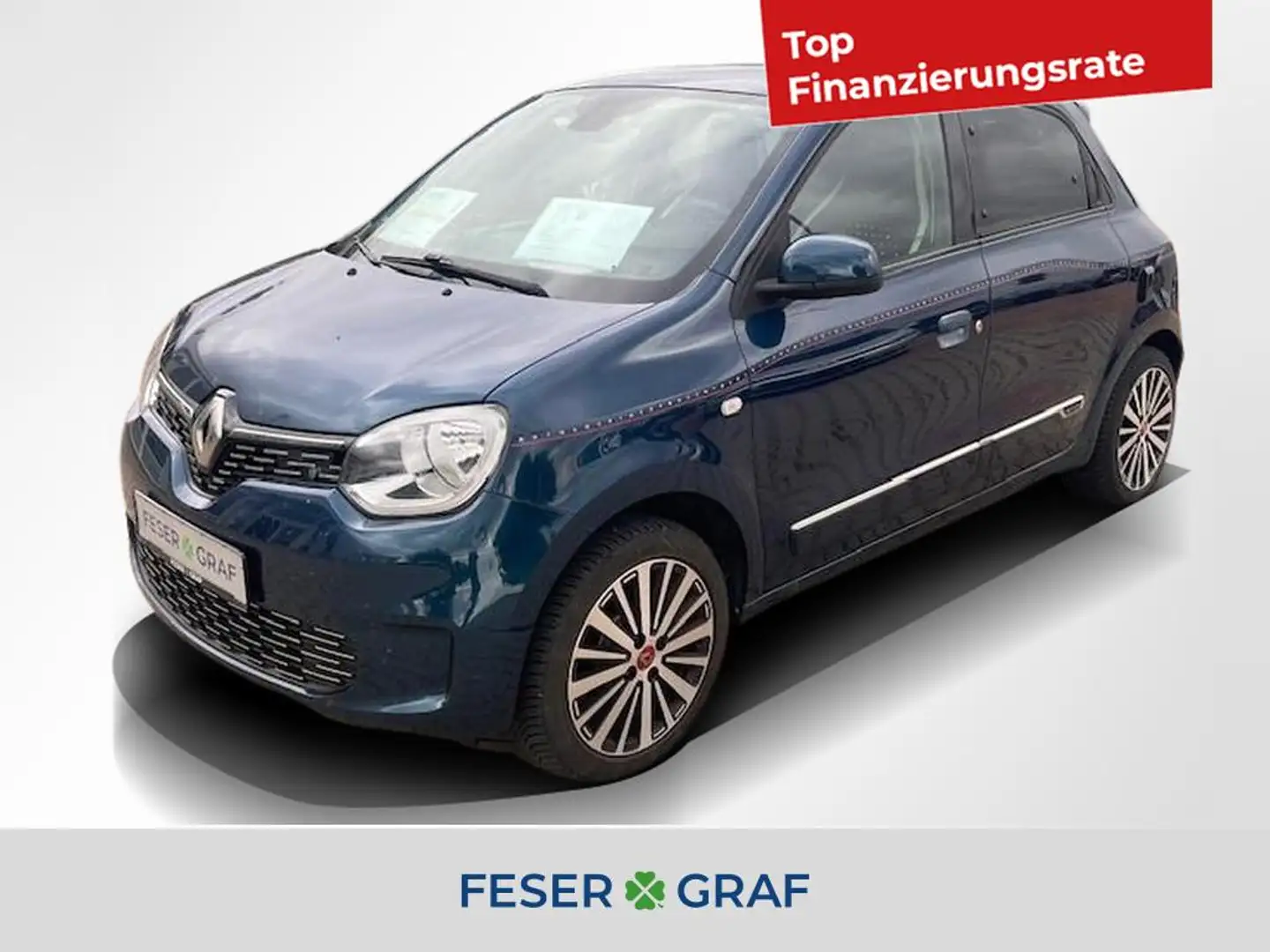 Renault Twingo 1.0 SCe 75 Signature Klima/Sitzhzg/Kamera Blau - 1