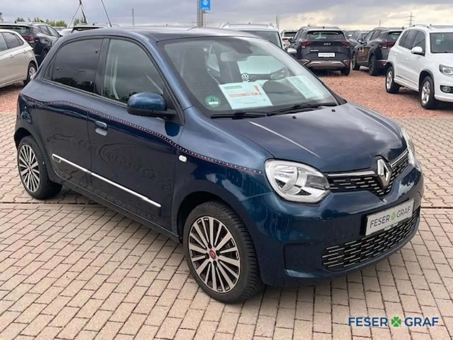Renault Twingo 1.0 SCe 75 Signature Klima/Sitzhzg/Kamera Blau - 2