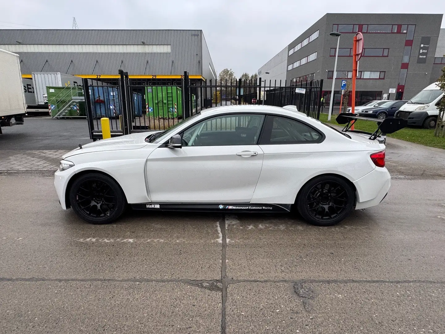 BMW 235 M240i / M235i Racing Cup Rennfahrzeug Rennwagen #8 Wit - 2