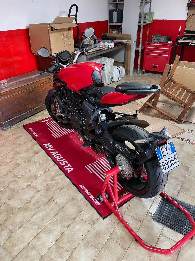 MV Agusta Brutale 800 rosso 75° anniversario Rouge - 1