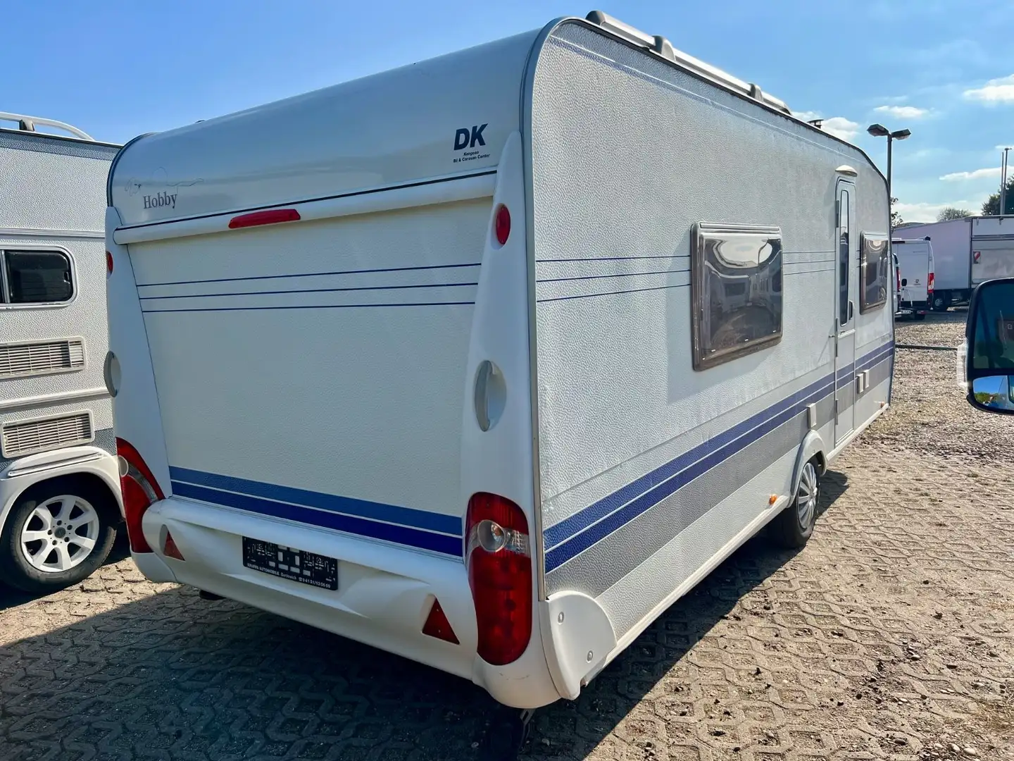 Hobby 540 WLU Einzelbetten Mover Heckbad Dusche Vorzlt Weiß - 1